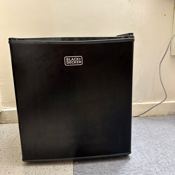 Black Mini Fridge - Picture 2 of 3